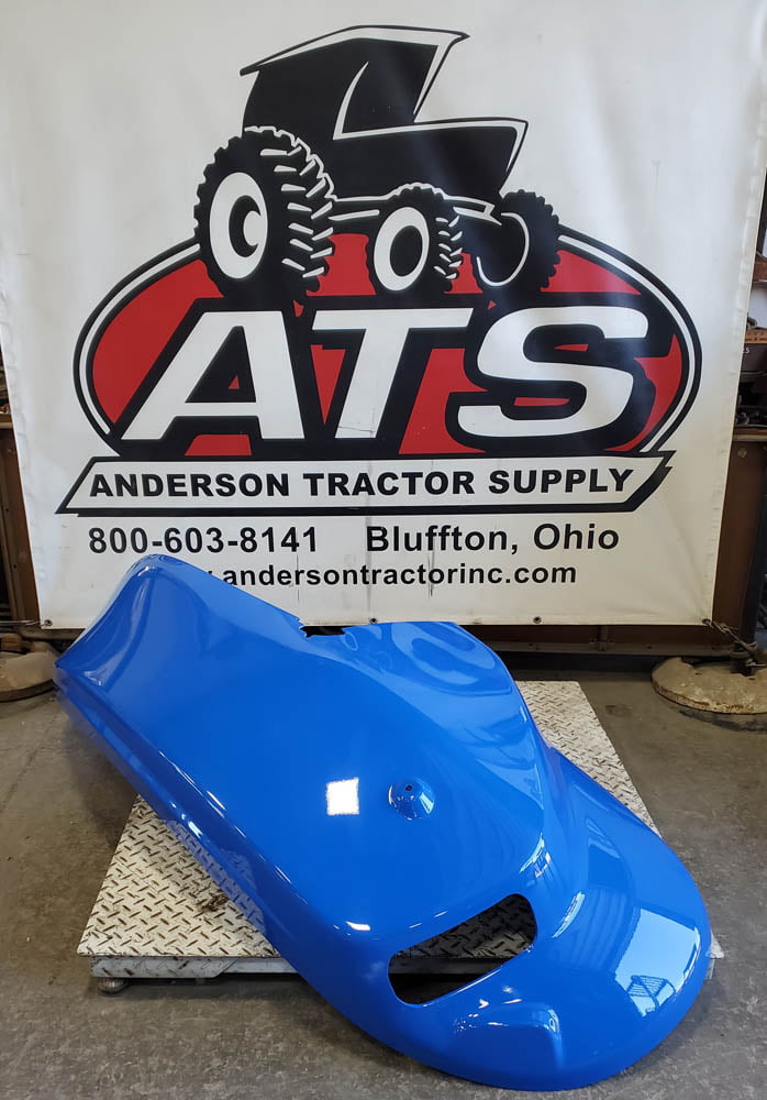 NEW OEM FORD NEW HOLLAND LH CAB FENDER - 48185012