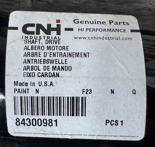 NEW OEM REAR AXLE DRIVE SHAFT - 84300981 - Image 5