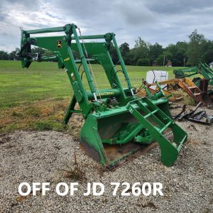 JOHN DEERE H480 SELF LEVELING LOADER W/ 8 FT BUCKET