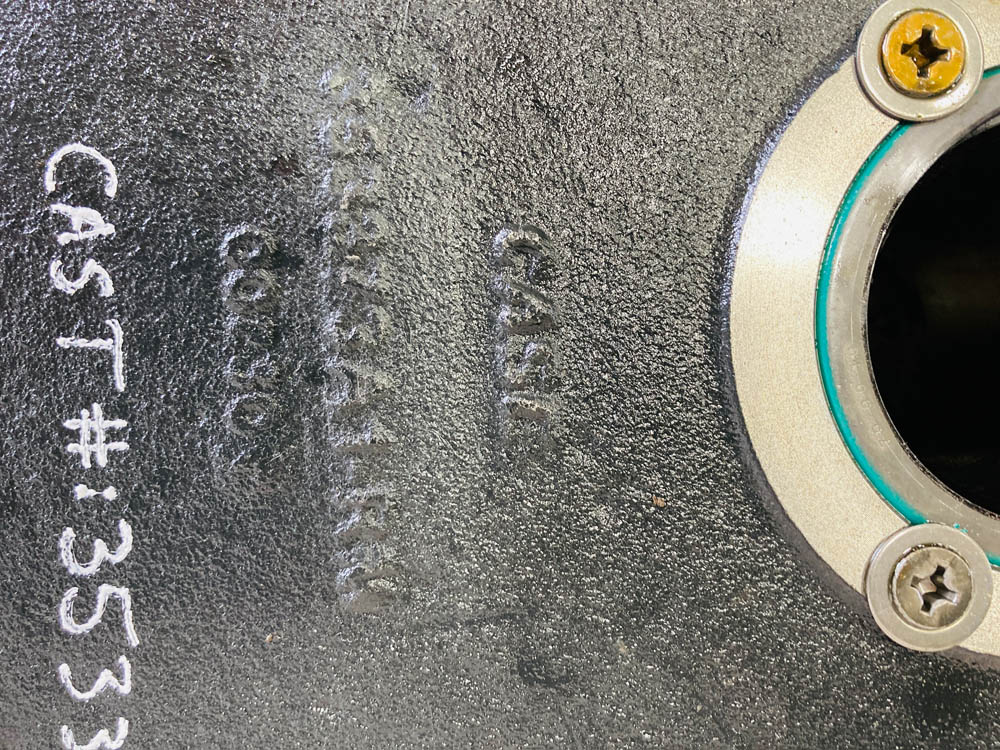 GOOD USED FRONT BRAKE CARRIER ASSY - 398453A1 - Image 3