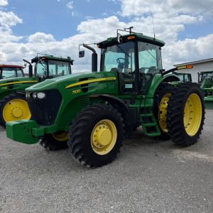 2008 JOHN DEERE 7830 MFWD TRACTOR W/ 1627 HRS.