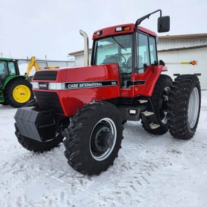 1989 CASE I.H. 7130 MFWD TRACTOR W/ 5717 HRS.