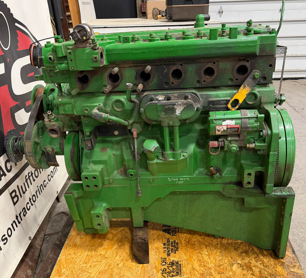 GOOD USED JOHN DEERE 8130 ENGINE ASSY - SE501744 - Image 3