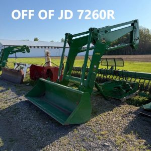 JOHN DEERE H480 SELF LEVELING LOADER W/ 8' BUCKET