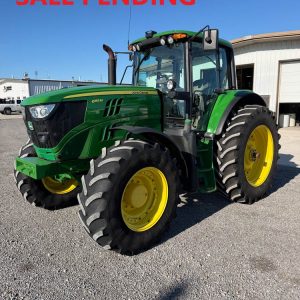 2019 JOHN DEERE 6155M MFWD TRACTOR W/ 4896 HRS.