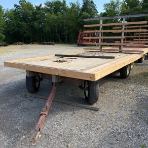 15'x10' FLAT BED HAY WAGON