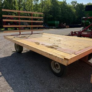 15'X10' FLAT BED HAY WAGON