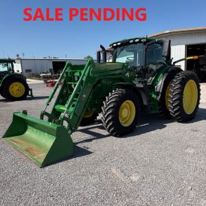 2016 JOHN DEERE 6155R MFWD TRACTOR W/ 1478 HRS - 1 OWNER