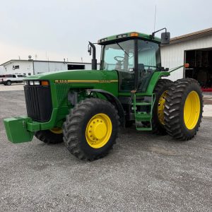 1996 JOHN DEERE 8100 MFWD TRACTOR W/ 5458 HRS.